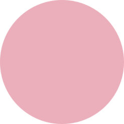 Forex of Dibond blanco muurcirkel Blush Roze