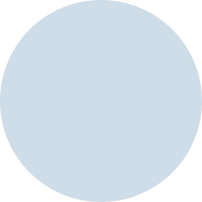 Forex of Dibond blanco muurcirkel Frosted Sky