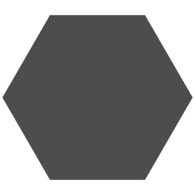 Blanco Hexagon Forex Dibond Grijs