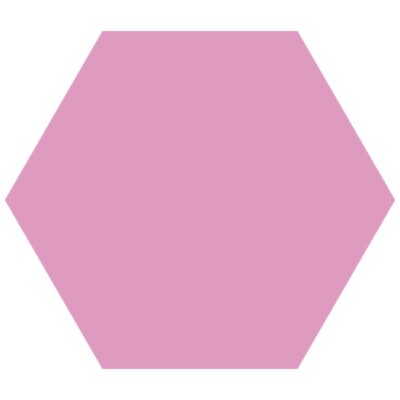 Hexagon Pastel Pink