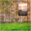 tuinposter aan de schutting - tuinposter met foto