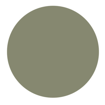 Blanco muurcirkel Khaki