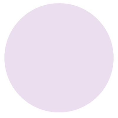 blanco muurcirkel pastel lila