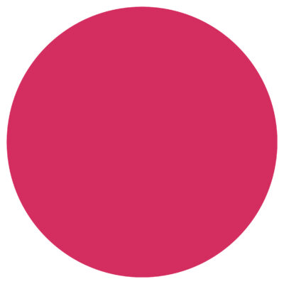 blanco muurcirkel Viva Magenta