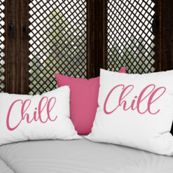 tuinkussen zet chill viva magenta