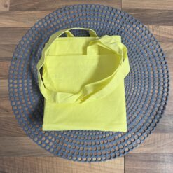 pastel lemon shopper