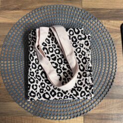 leopard shopper roze