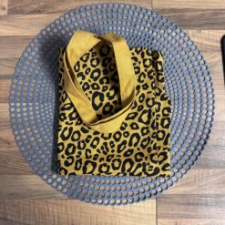 shopper leopard oker