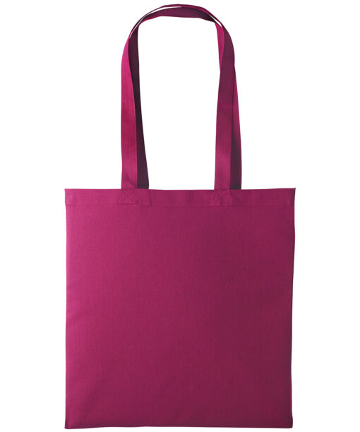 Katoenen shopper -  Cranberry
