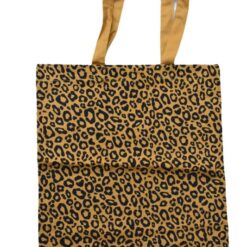 shopper leopard oker