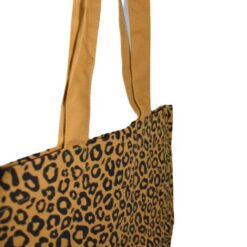 shopper leopard oker