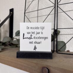 De mooiste tijd van het jaar is kerst - forex tegel