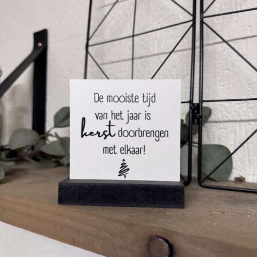 De mooiste tijd van het jaar is kerst - forex tegel