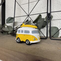 vw busje geel
