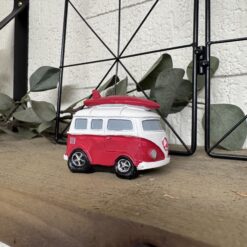 vw busje rood