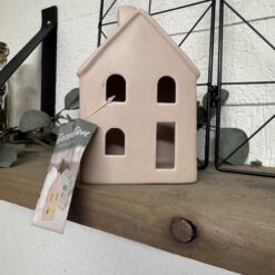 Decoratief huisje met ledverlichting