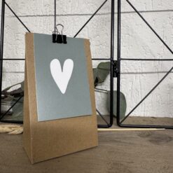 Mini cadeautje - hartje