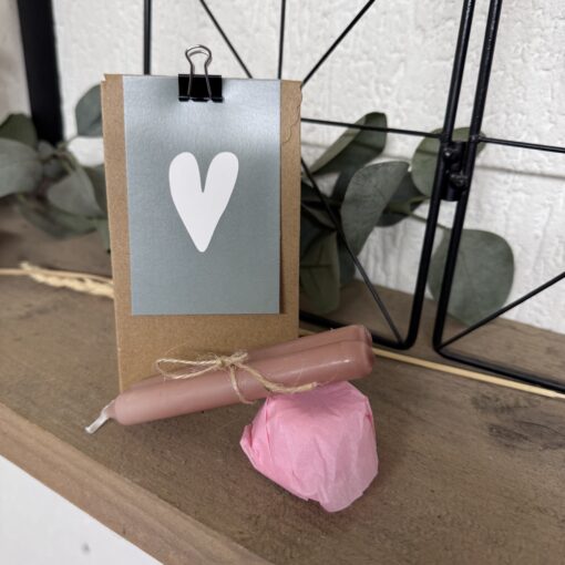 Mini cadeautje - hartje