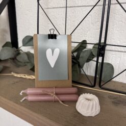 Mini cadeautje - hartje