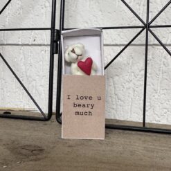 brievenbus cadeautje, i love you beary much