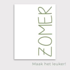 tuinposter Zomer