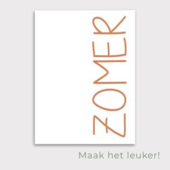 tuinposter Zomer