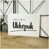 Ansichtkaart - Welkom lieve Ukkepuk