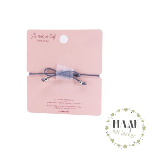 Lieve Mama armband met hartje – perfect Moederdag cadeau en sieraad voor mama
