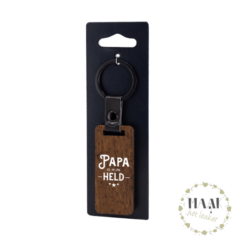 cadeautje papa - stoer cadeau voor je vader, vaderdag cadeau - sleutelhanger papa